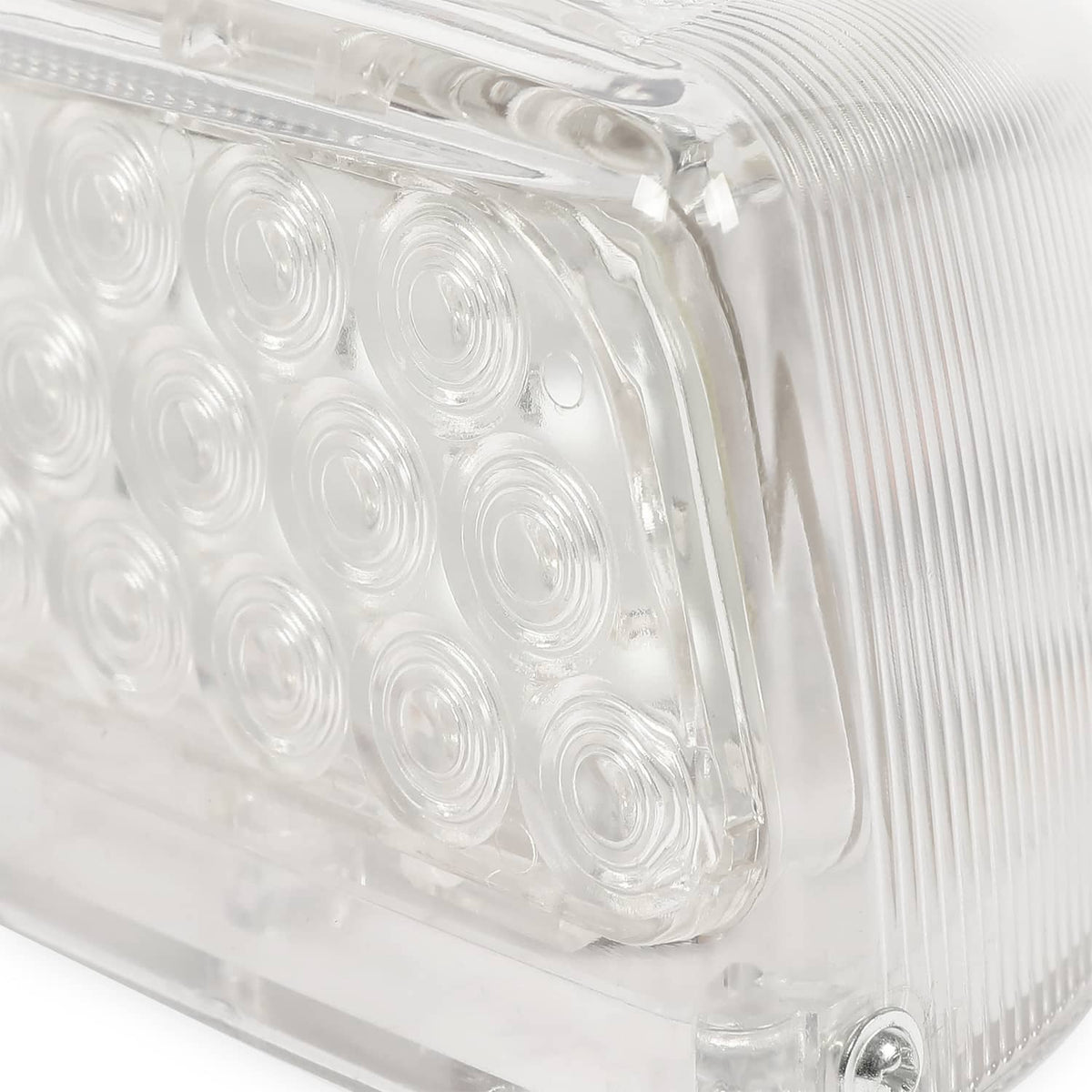 Solid Spare Pair 31 LED Turn Signal Light -Amber LED/Clear Lens RH LH For Peterbilt 379 359
