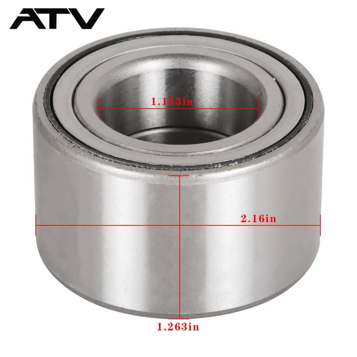 Solidspare 4 Front Rear Wheel Ball Bearing for Arctic Cat 400 450 500 650 700 1000