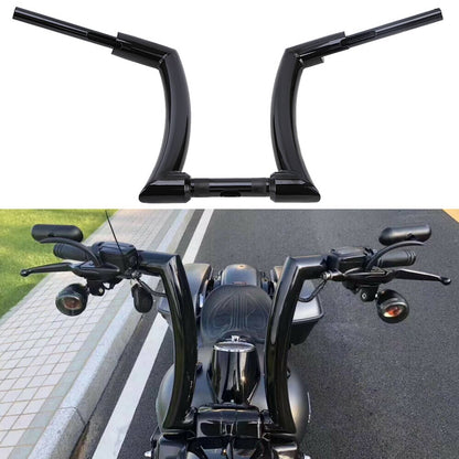 Solidspare Motorcycle Handlebar 14inch Rise 2" Ape Hanger Handle For Harley Dyna Street