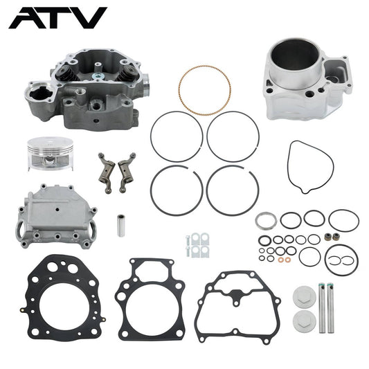 Solidspare For HONDA TRX420 2012-2019 Cylinder Head Cover+Cylinder Head+Sleeve Cylinder US