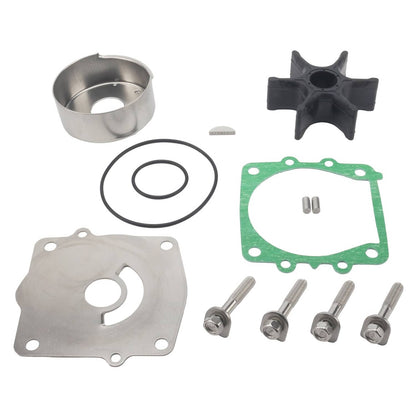 Solid Spare 61A-W0078-01 Water Pump Impeller Repair Kit for Yamaha Outboards 18-3395 18-3396