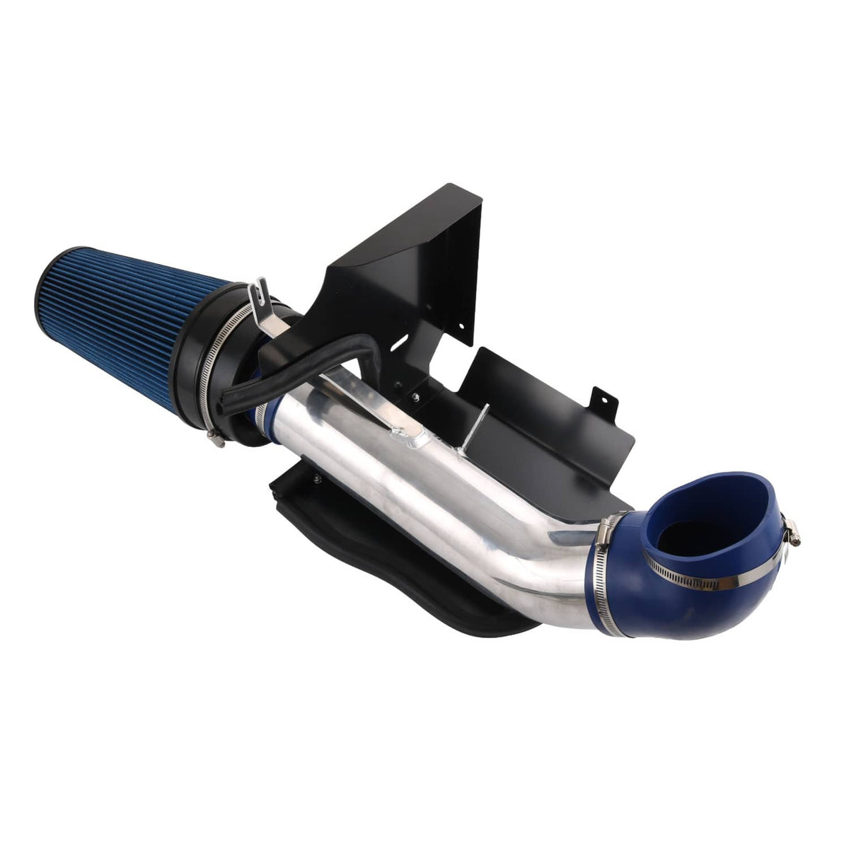 Solidspare 4" Cold Air Intake System & Heat Shield FIT Chevy GMC V8 4.8L 6.0L 5.3L 1999-07
