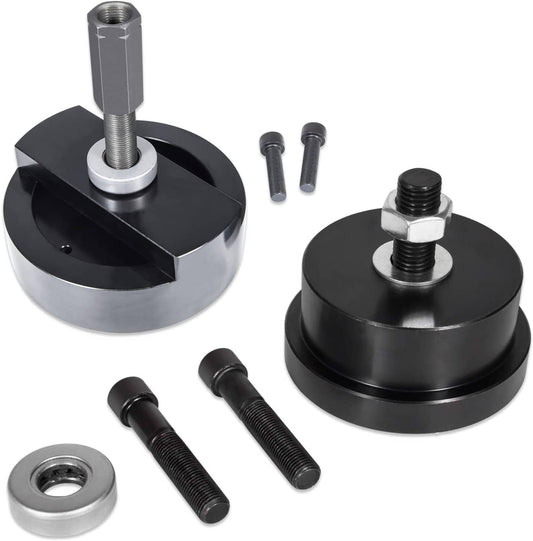 Solid Spare Crankshaft Front & Rear Seal Installer Tool for Ford 4.5L,6.0L,6.4L Powerstroke