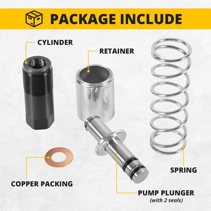 Solidspare Replacement Pump Piston fits Harbor Freight-Costco-Arcan-Matco 3 & 3 1/4 t. jack