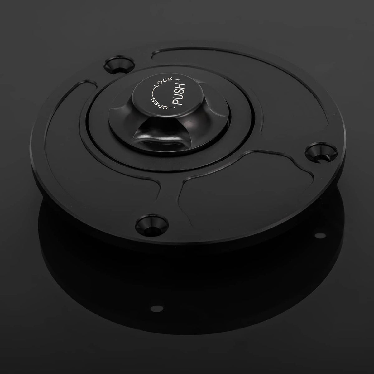 Solidspare Fuel Gas Tank Cap Black For YAMAHA YZF600 YZF1000 FZ1 FZ6 R1 R6 YSR50 FZR750 NEW