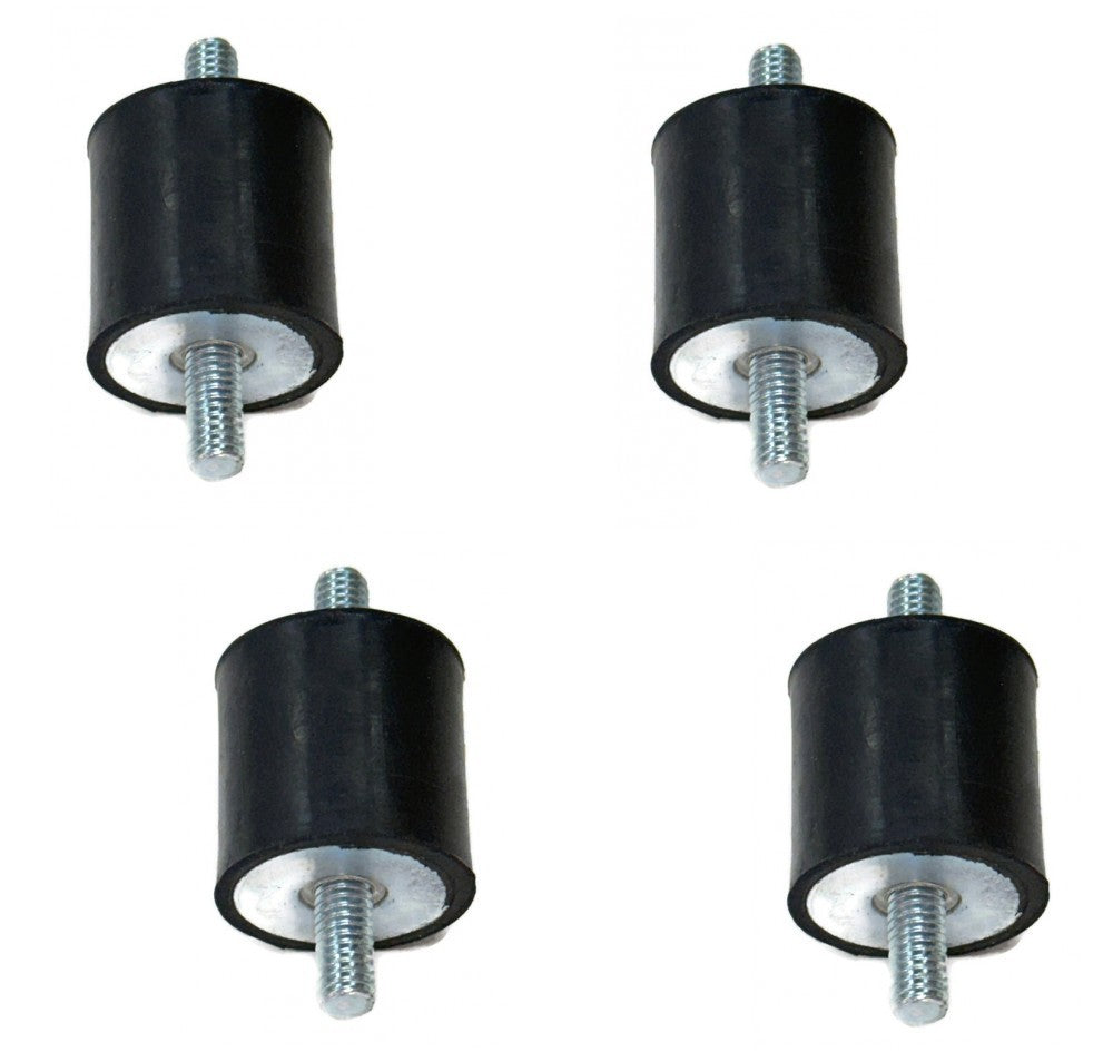 (4) Rubber Isolation Mounts for Air Intake Anti Vibration Dampner Cold Short Ram