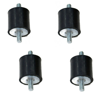 (4) Rubber Isolation Mounts for Air Intake Anti Vibration Dampner Cold Short Ram
