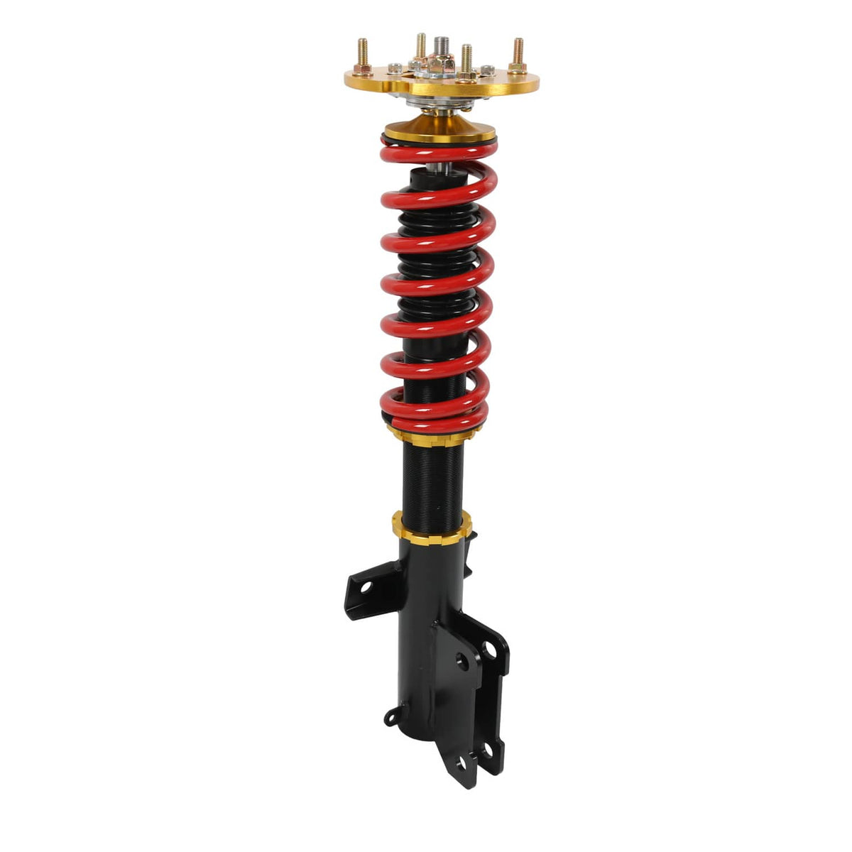 Solidspare 4X Front & Rear Coilovers Struts Absorber Adj. Height For 2005-2014 Ford Mustang