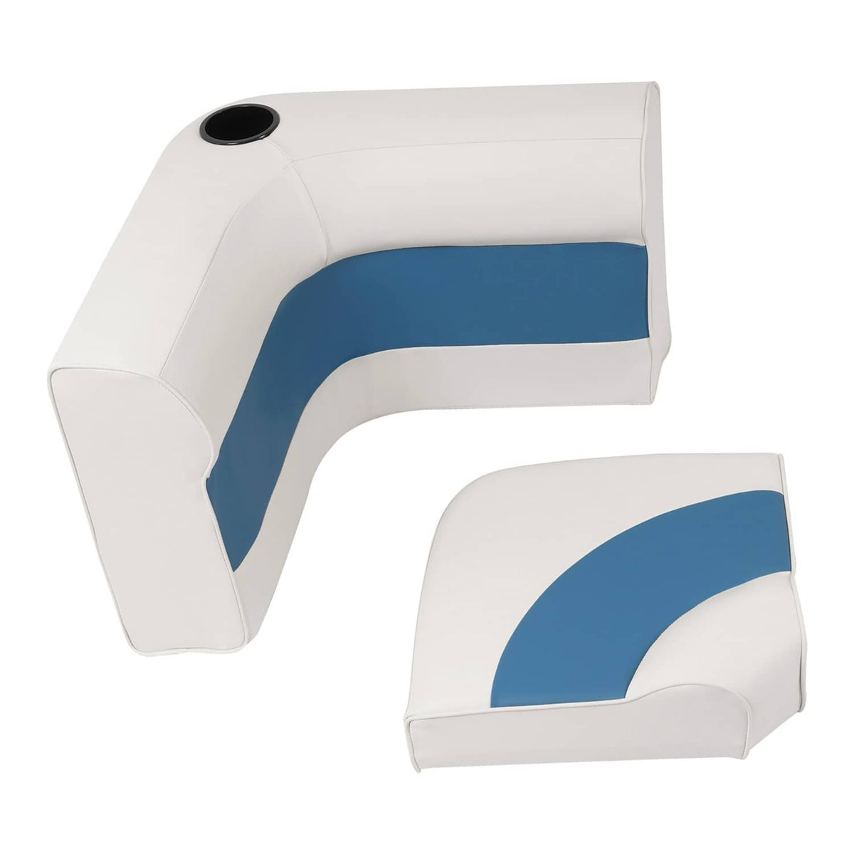 Solidspare For Universal Pontoon Boat Parts Seat Bottom+Seat Backrest Set #8WD133-1008