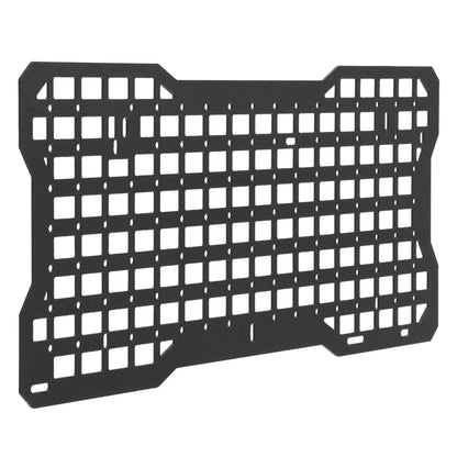 Solid Spare For Jeep Wrangler JK 07-22 Aluminium Tailgate Tactical Molle Panel W/Storage Bag