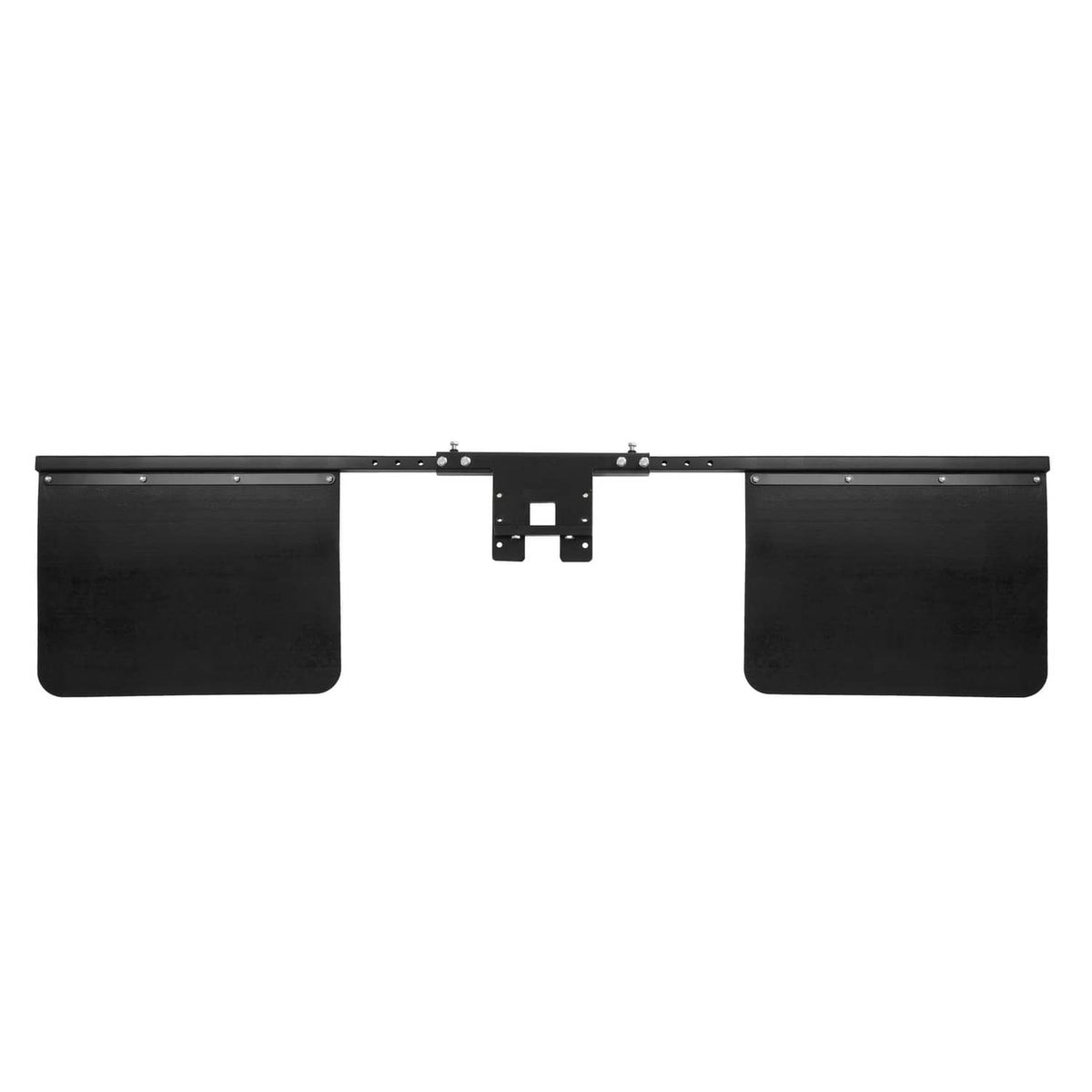 Solid Spare 24x18" Truck Hitch Mount Mud Flap Fit 2" Hitch Receivers Easy to Install Remove