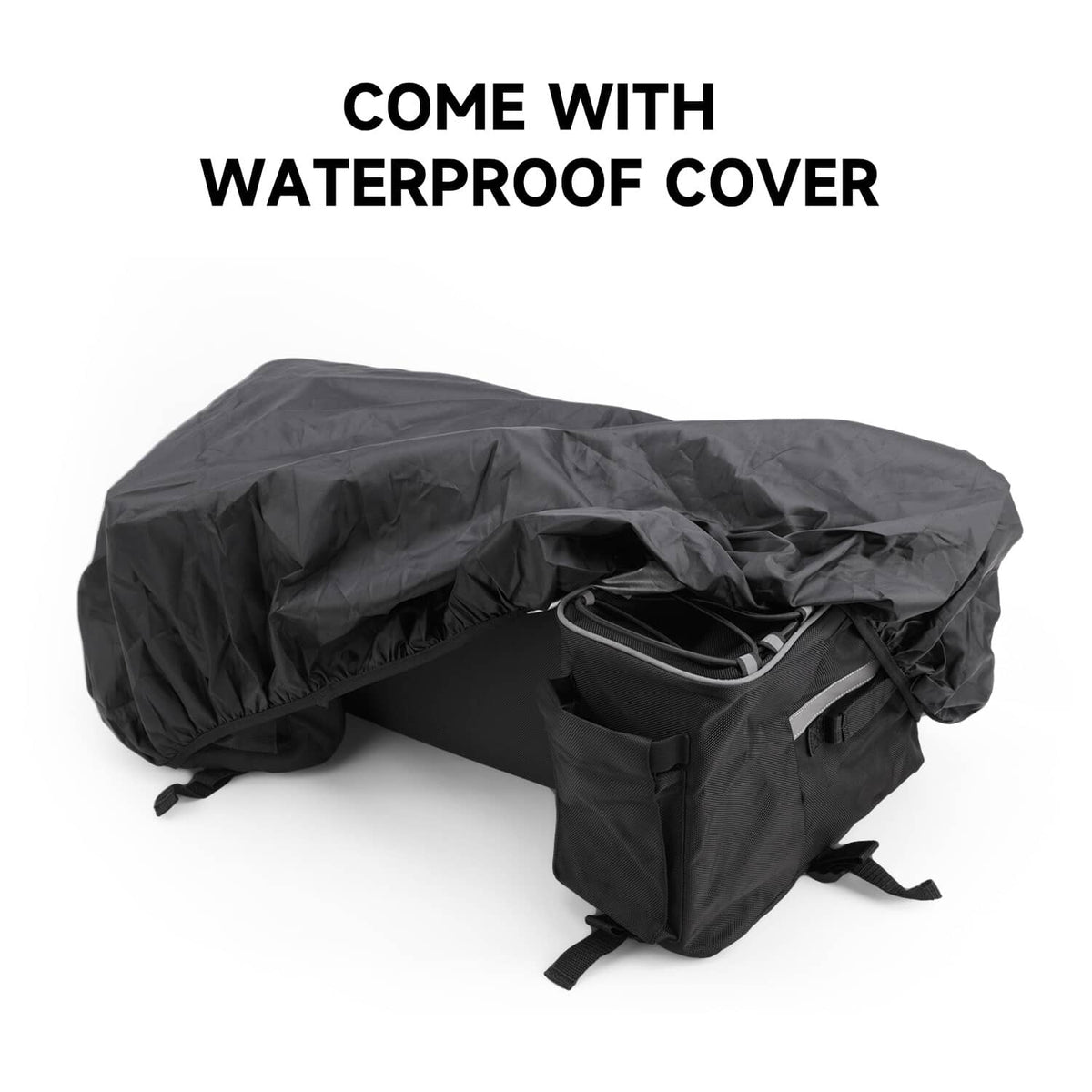 Solidspare For Arctic Cat Brute Force Sportsman Passenger ATV Storage Bag Rear Seat Bag US