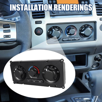 Solidspare AC Air Conditioner Heater Control Panel 27510JS60B For 2007-2012 Nissan Frontier