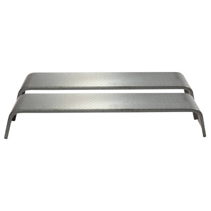 Solidspare 10-1/4"x72-7/8"x13" 2pcs Steel Diamond Tread Plate Tandem Axle Trailer Fenders