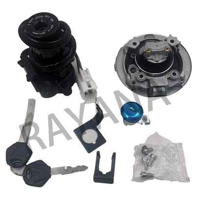 Solidspare Ignition Switch Gas Cap for NINJA 650 EX650 ER6F 2017-2023 Z650 2017-2023