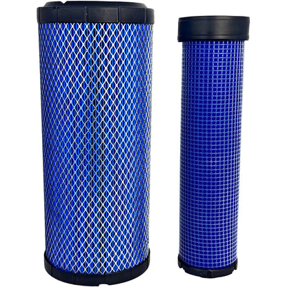 Solid Spare Fit for Case 1845C 1840 4B3.9 Maintenance Filter Kit Radial Seal Air Filter