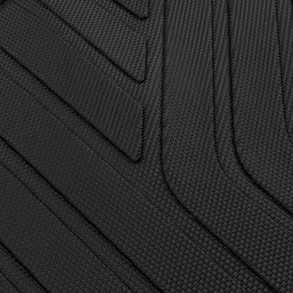 Solidspare Waterproof Front and Rear Floor Mats Fit for Hyundai Santa Fe 5 Seat 2021-2023