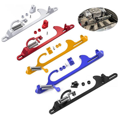 Solidspare Aluminum Throttle Cable Carb Bracket For Holley 4150 4160 Carb 350 400 SBC New
