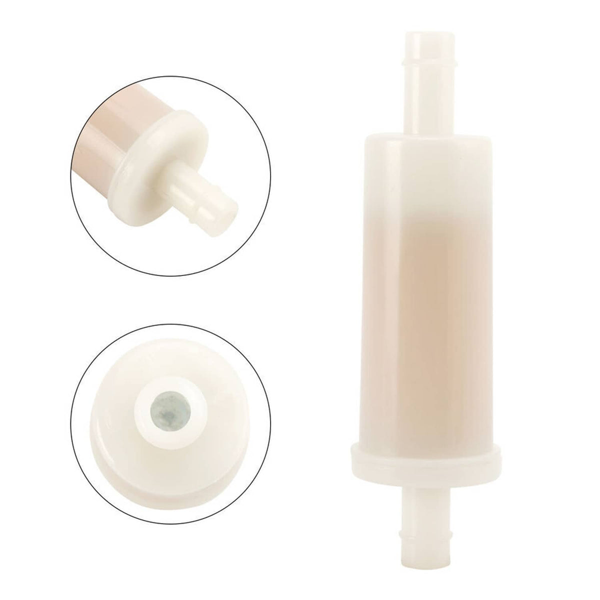 Solid Spare Boat Engine Fuel Filter 65W-24251-10 18-7830 for Yamaha 30HP 40HP 1/4 Inch