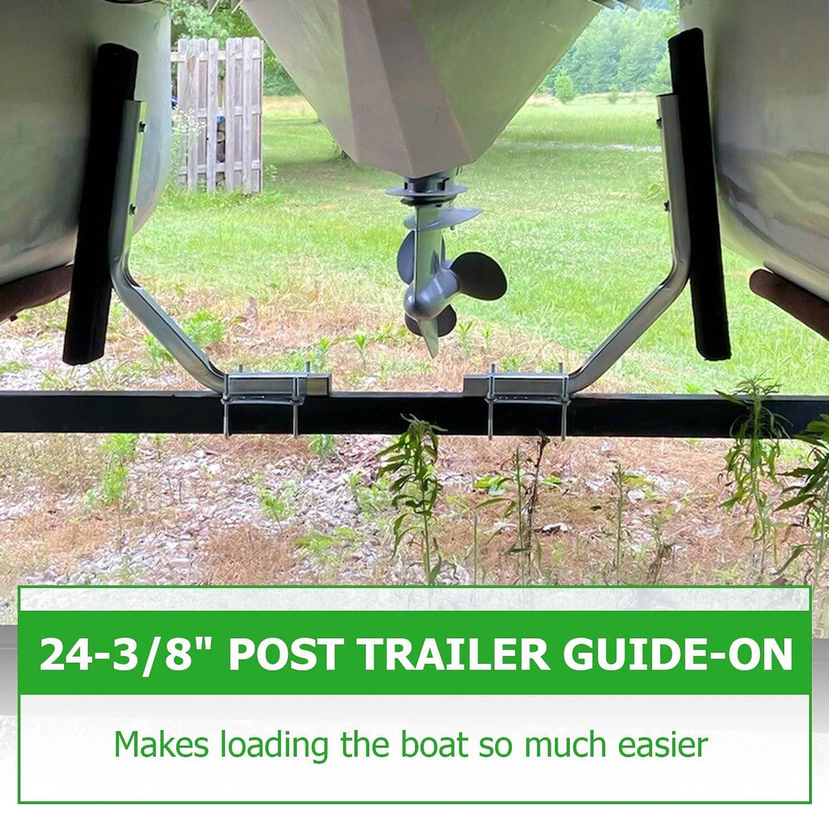 Solidspare Fits Ski Boat Fishing Boat Universal 24.4" Pontoon Boat Trailer Bunk Board Guide