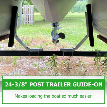 Solidspare Fits Ski Boat Fishing Boat Universal 24.4" Pontoon Boat Trailer Bunk Board Guide