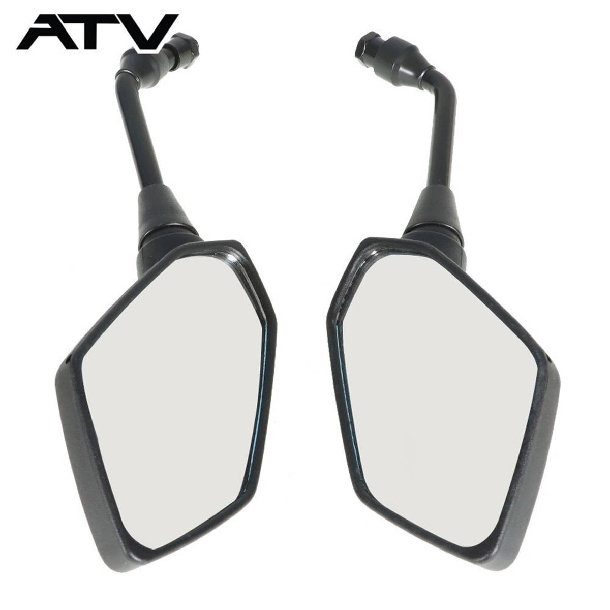 Solidspare Generic Rear View Side Mirrors ATV For Can-Am Outlander 650 2007-2020
