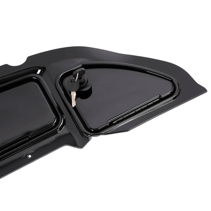 Solidspare For Club Car Precedent 2004-08.5 Golf Cart Dash Kit Dashboard W/Lock Gloss Black