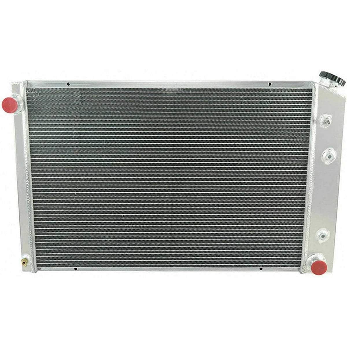 Solidspare 4 Row Core Radiator Fan Shroud For Chevy 1973-1987 C10 C20 C30 Pickup Truck GMC