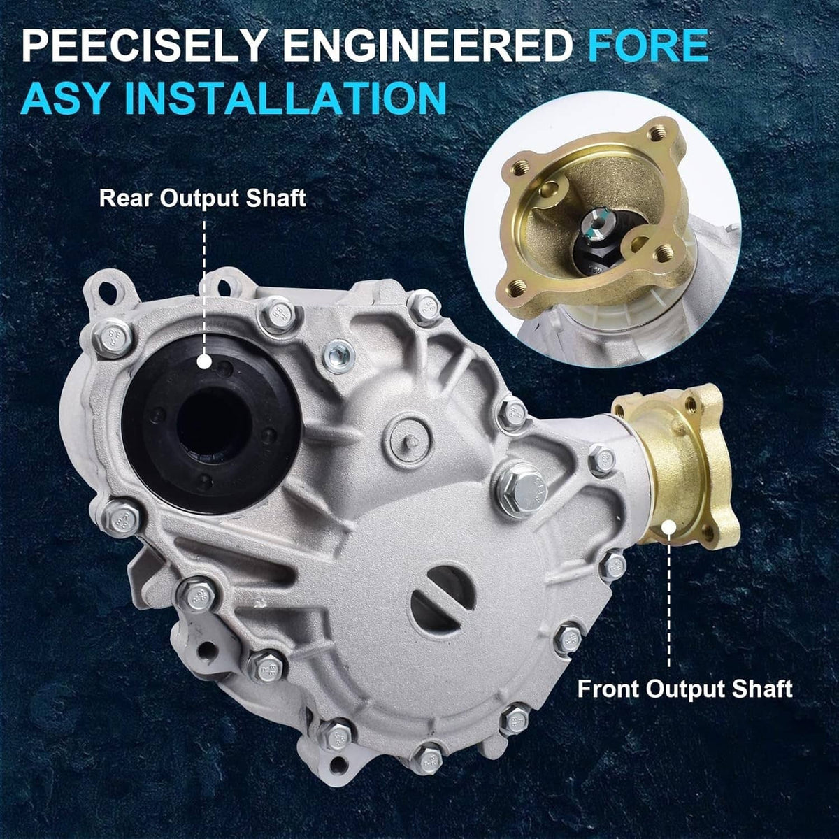 Solidspare New Transfer Case Assembly AW2127500R9U For 2007-15 Mazda CX-9 AWD AW2127500K9U