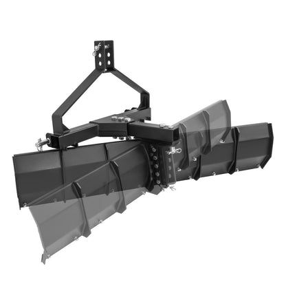Solidspare 3 Point 52" Width Rear Grading Blade Scraper Blade fits Category 0 1 Tractor