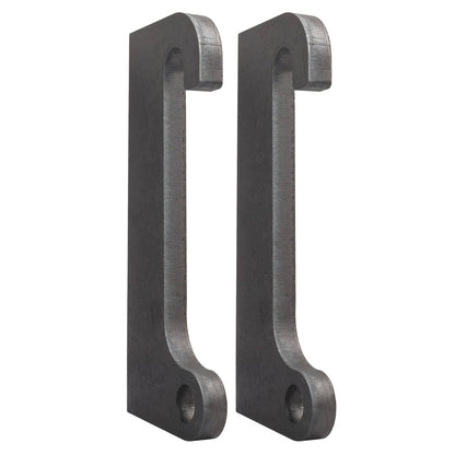 Solidspare 1 Pair Blank Quick Attach Loader Mounts For Cat IT28 Loader mounts Steel