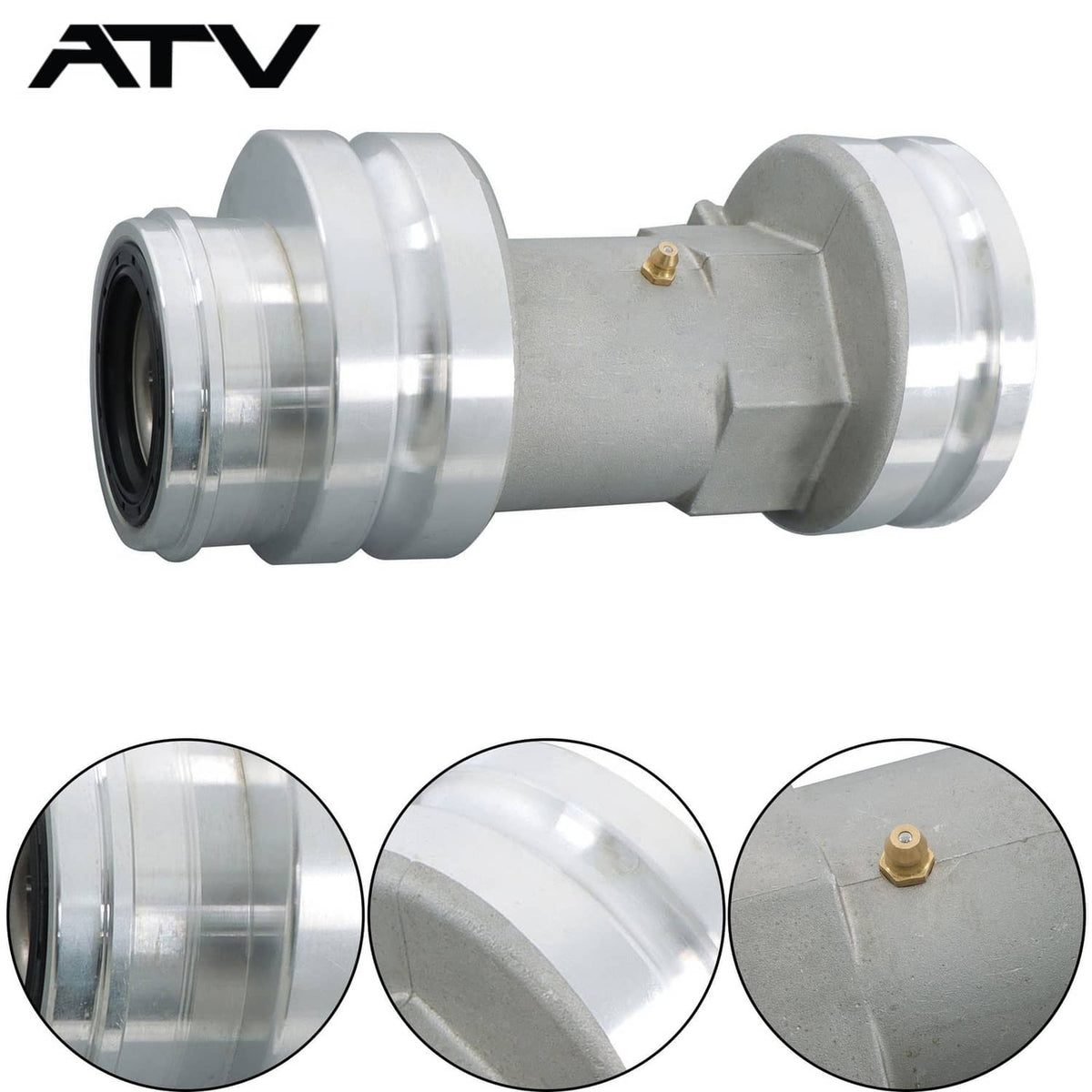 Solidspare Rear Axle Bearing Housing Carrier Hub for Polaris Trail Blazer 250 1999-2004