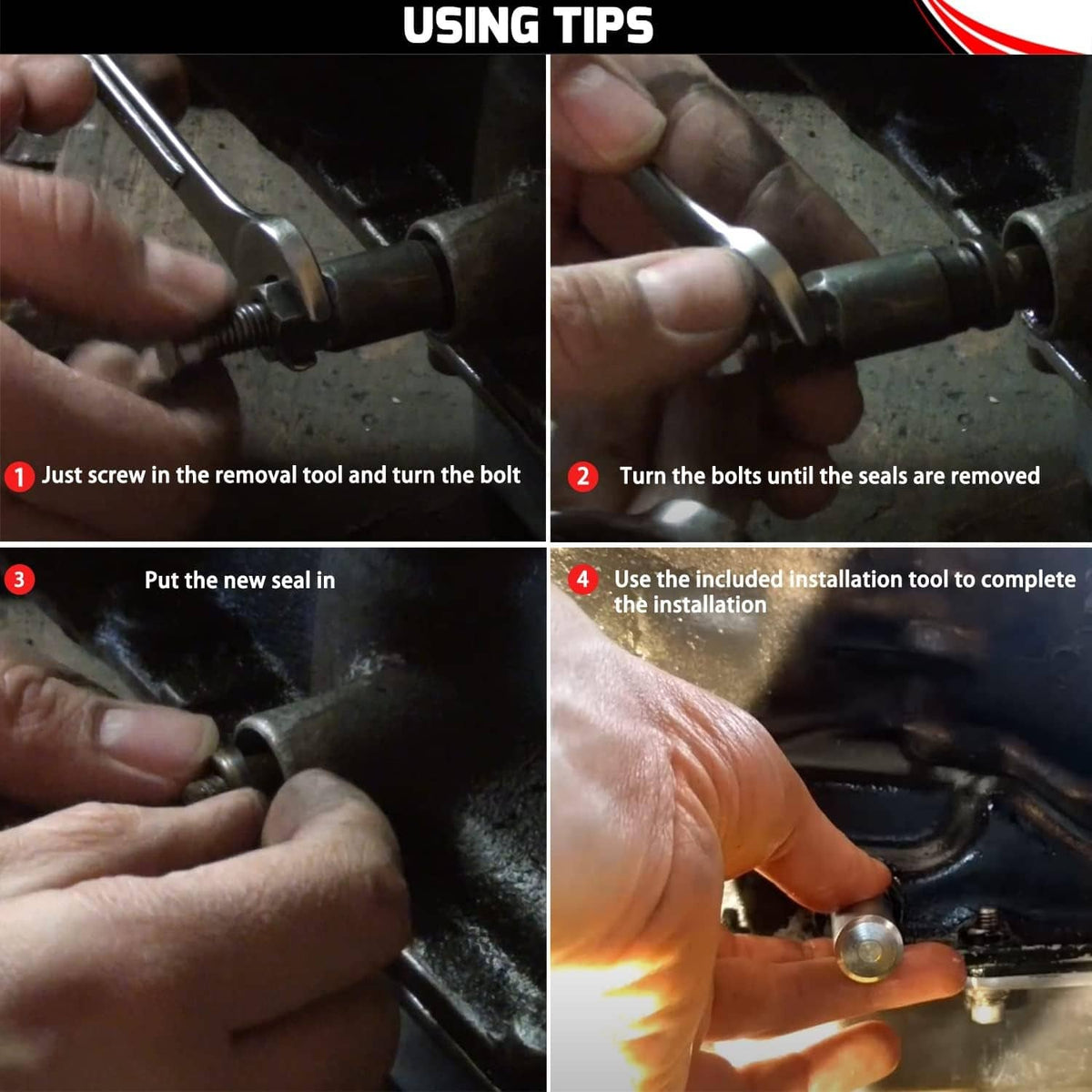 Solid Spare for GM Transmission Shifter Seal Remover Installer Seal Tool Turbo 350C 350 400