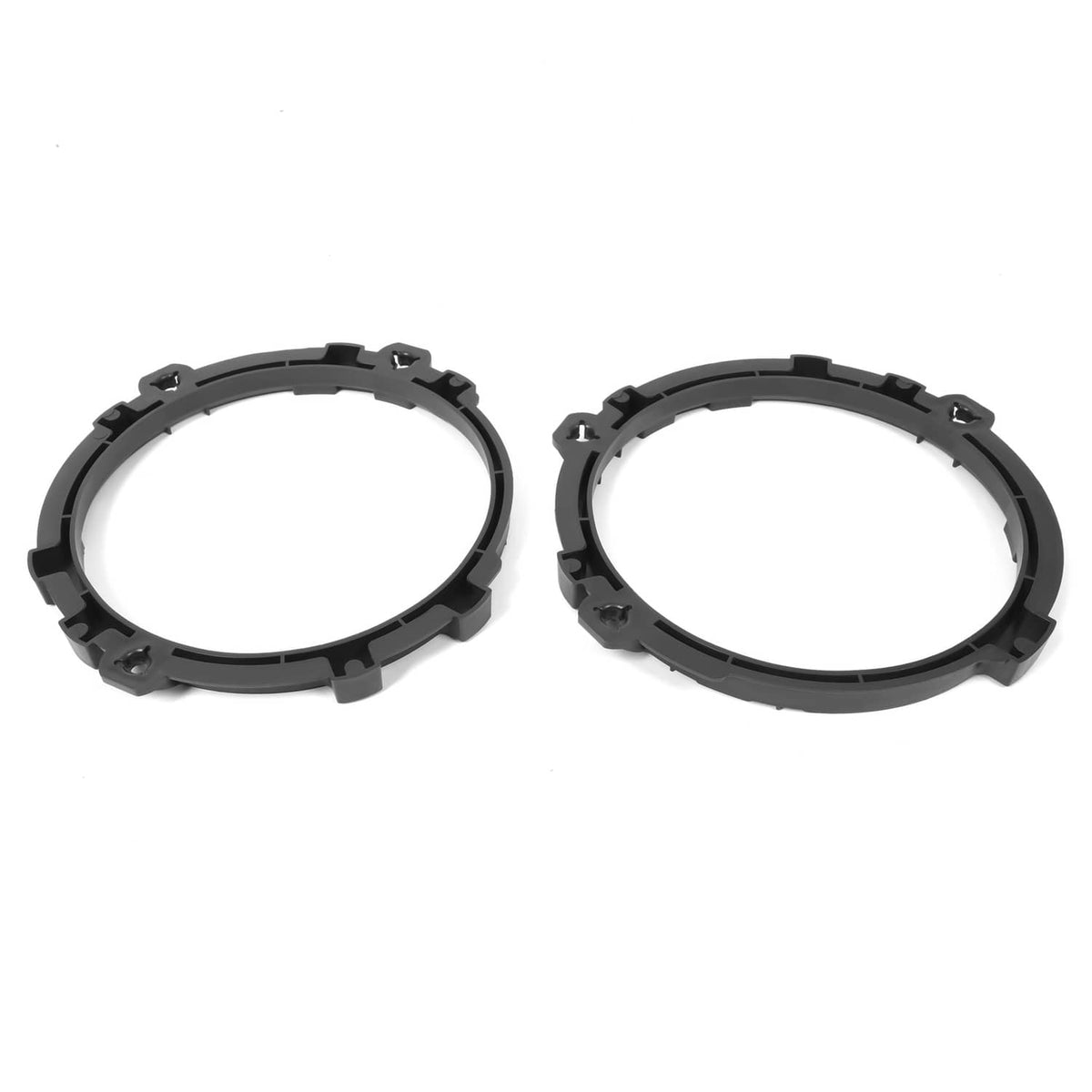 Solid Spare Black 7" Headlight Replacement Mount Bracket Ring Fit Jeep Wrangler 1997-2006