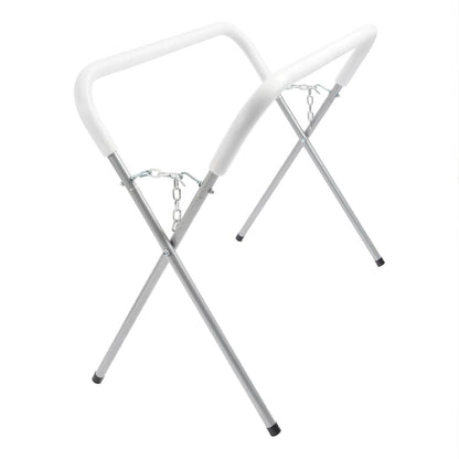 Solid Spare Heavy Duty Auto Body Painting Adjustable Work Stand 500 LBS For Bumpers Silvery