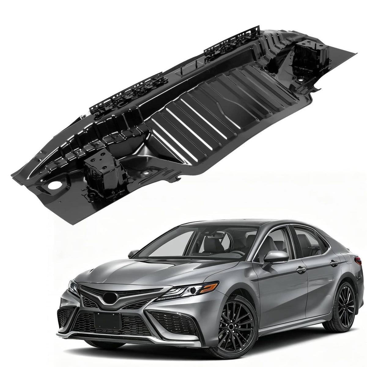 Solid Spare Rear Trunk Lower Body Panel Cover Fits 2018-2022 Toyota Camry #5830706220
