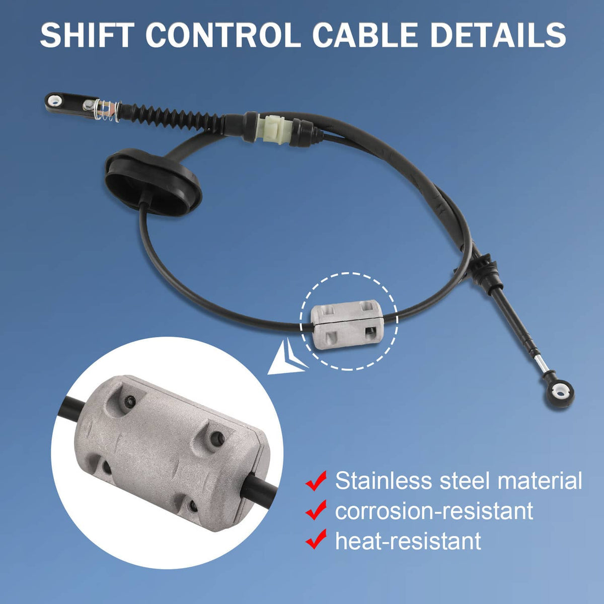 Solidspare Auto Trans Shift Cable Fits Dodge Avenger 2008-2014 Chrysler 200 2011-2014