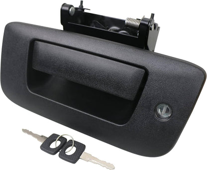 Solidspare Black Tailgate Lock Kit 22755305 for 2007-2014 Chevrolet Silverado GMC Sierra