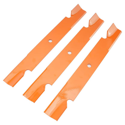 Solidspare For Hustler 60" Gator Mower Blades 794230 Super Z X-One H-D Raptor SD (3 Packs)