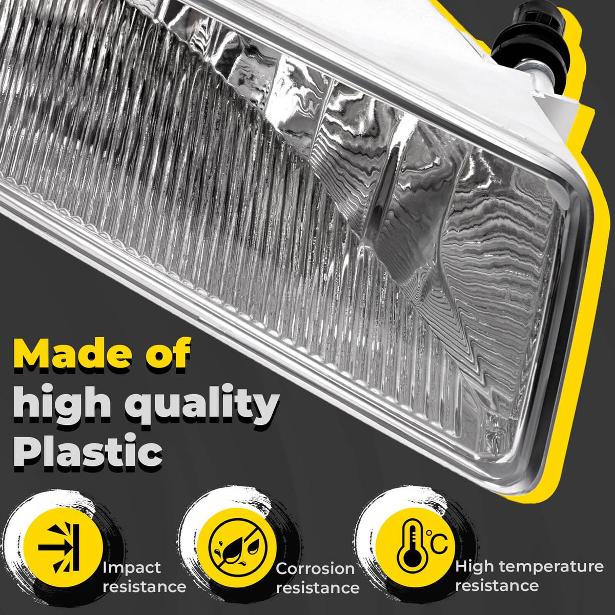 Solid Spare Fog Light Right For Ford Explorer 06-10/Explorer Sport Trac 07-10 W/ Bulb & Wire