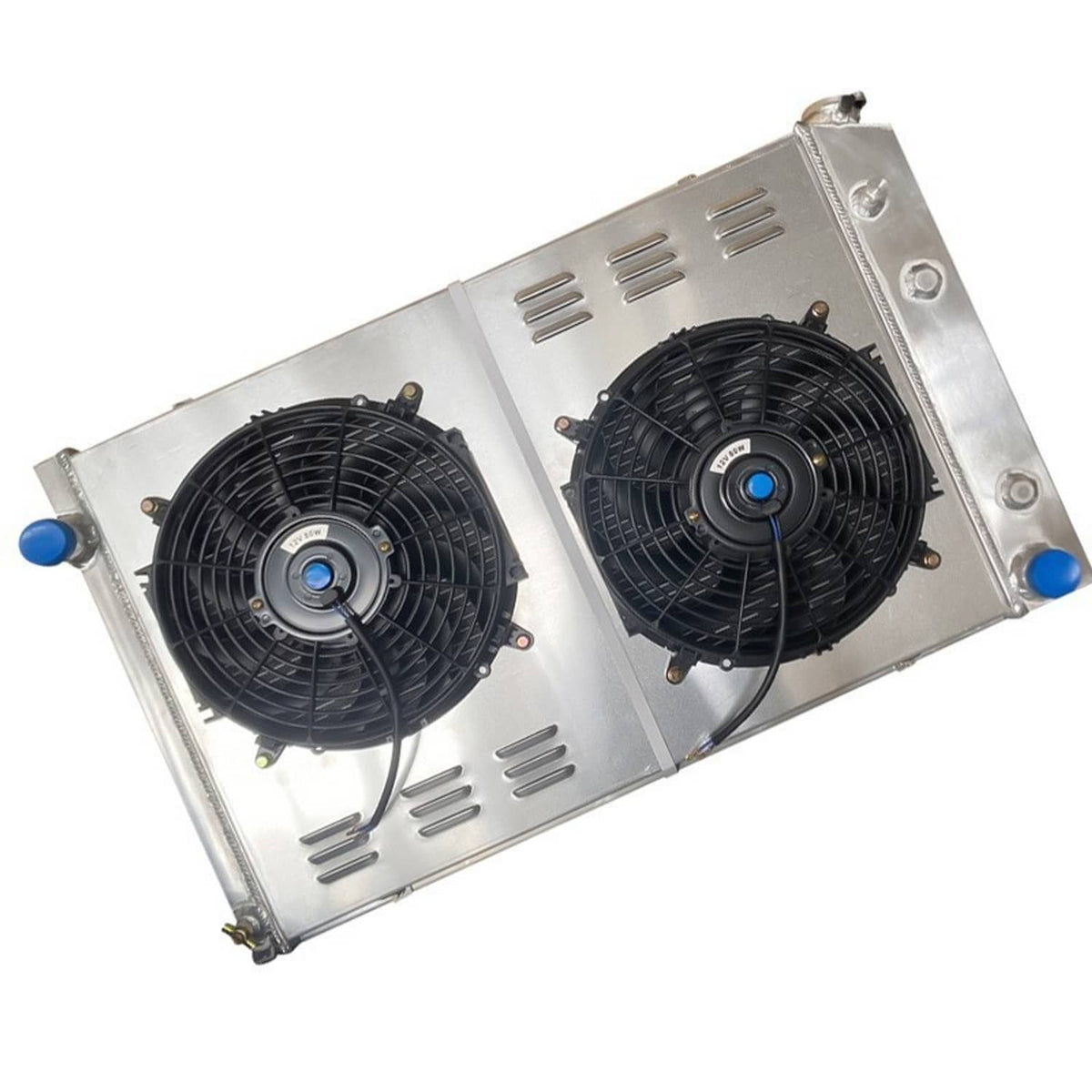 Solidspare 4 Row Core Radiator Fan Shroud For Chevy 1973-1987 C10 C20 C30 Pickup Truck GMC