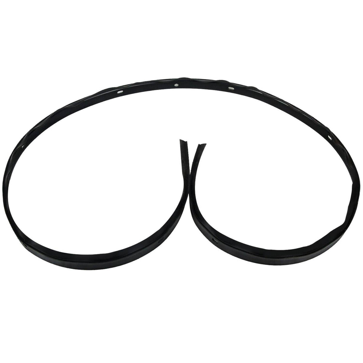 Solid Spare For 2008-2022 Dodge Challenger Engine Hood Bumper Weatherstrip Seal w/ 12*Rivet