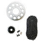Solid Spare Black 525x120 O-Ring Chain & 16/44 Sprockets for Honda Shadow VLX 600 1989-2007
