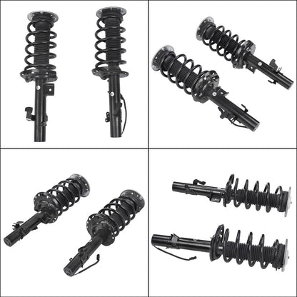 Solidspare Front Shock Absorber Struts w/ Electric LR024437 For 2012-19 Range Rover Evoque