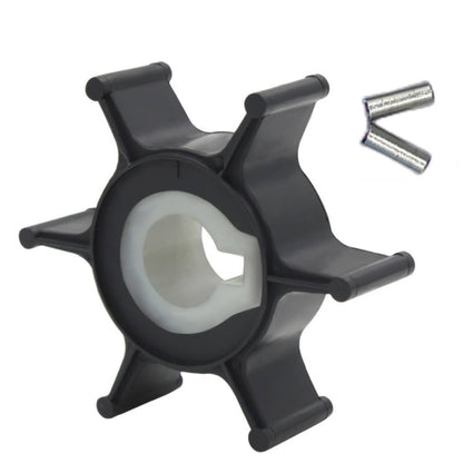 Solid Spare Water Pump Impeller and Pin 646-44352-01 For Yamaha 2hp 2 Stroke Motor Outboard