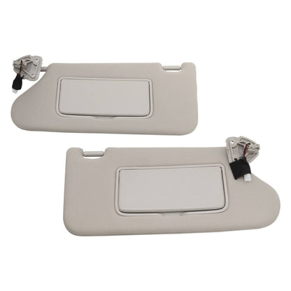 Solidspare Right & Left Sun Visors w/ Lighted Fit For Nissan Altima 2.5L 3.5L 2013-2018