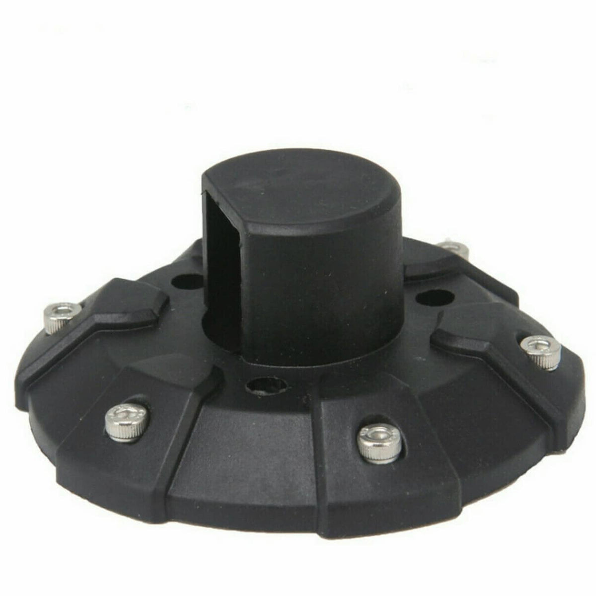 Solid Spare Black Antenna Base Cover For Jeep Wrangler JK JL JT 07-21 Car Auto Accessories A