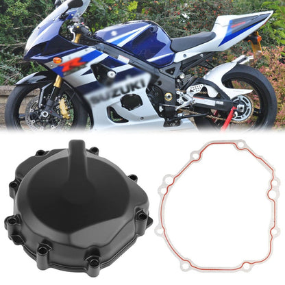 Solidspare Left Stator Engine Crankcase Cover Fit For Suzuki GSXR1000 2005-2008 Aluminum