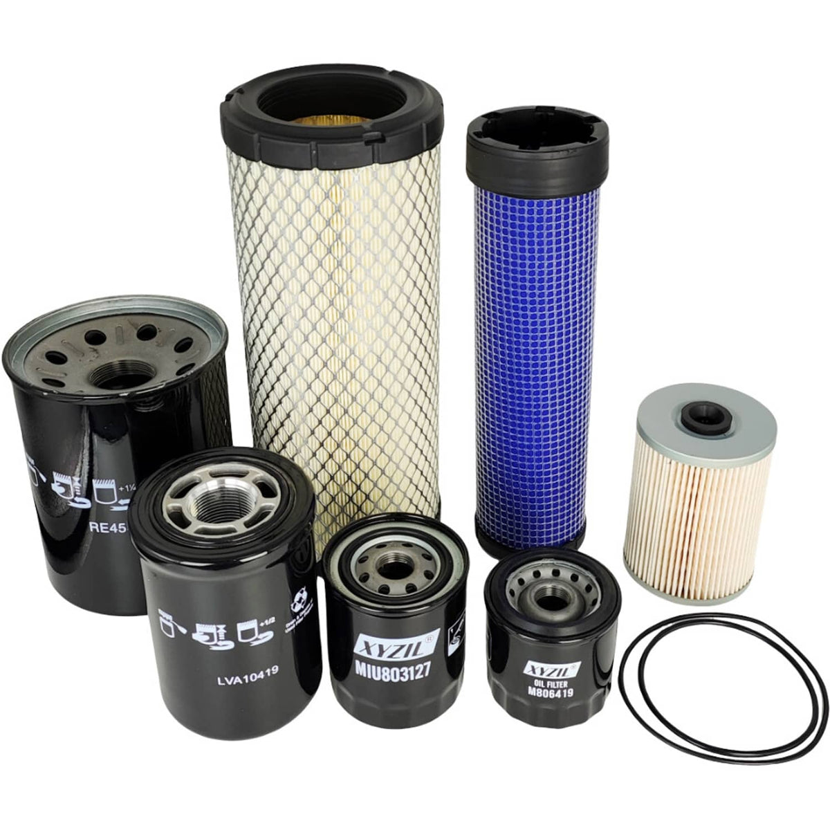 Solid Spare TA25765 Filter Kit for John Deere 4044M 4044R 4052M 4052R 4066M 4066R