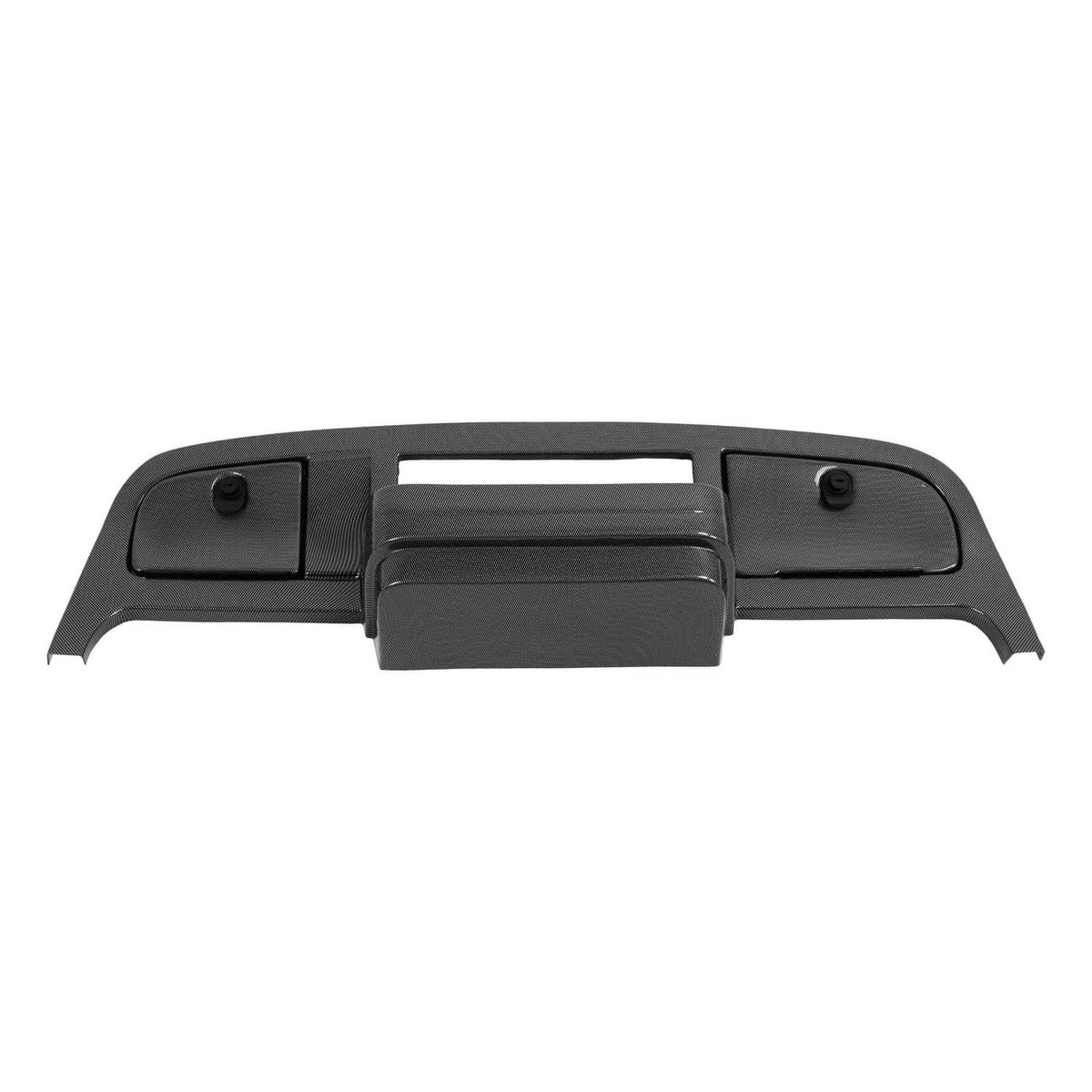 Solidspare Carbon Fiber Style Dashboard Dash Cover For EZGO Freedom TXT S4/L4/S6/L6 2014-Up